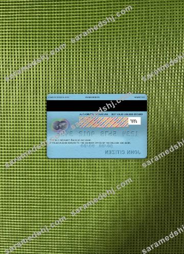 Belgium KBC bank mastercard photolook back